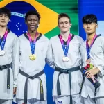 O Brasil dourado em Wuxi: taekwondo ingressa na história