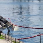 Vídeo: o naufrágio da memória. Furto de cabos e abandono técnico levam o Besnard ao leito de Santos