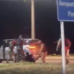Vídeo: Homem é preso em Patos após dar tiros para o alto e jogar carro em mata na Paraíba