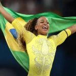O retorno da rainha: Rebeca Andrade conquista ouro histórico no Pan após hiato dos ginásios