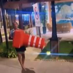 Vídeo de torcedor argentino perdendo o controle após o apito final