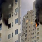 Fogo em quarto de apartamento mobiliza Bombeiros e assusta moradores no Renascença (MA)